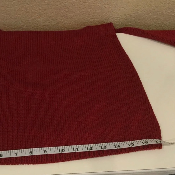 Ann Taylor Loft Pullover Ruby Red Sweater XS - Picture 9 of 10